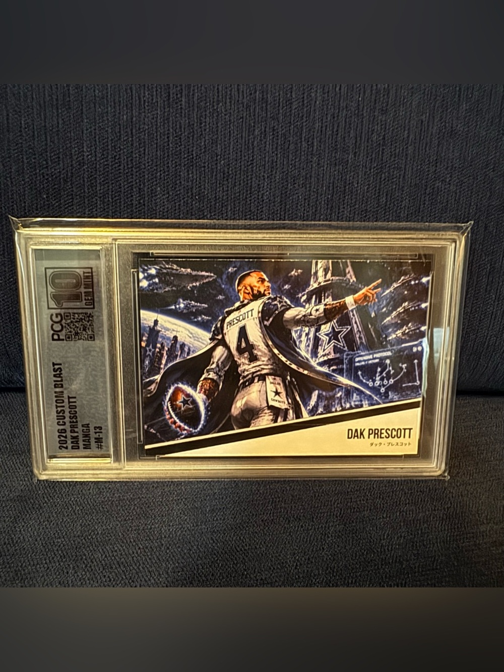 Dak Prescott 2026 Custom Blast Manga #M-13 PCG 10 Gem Mint